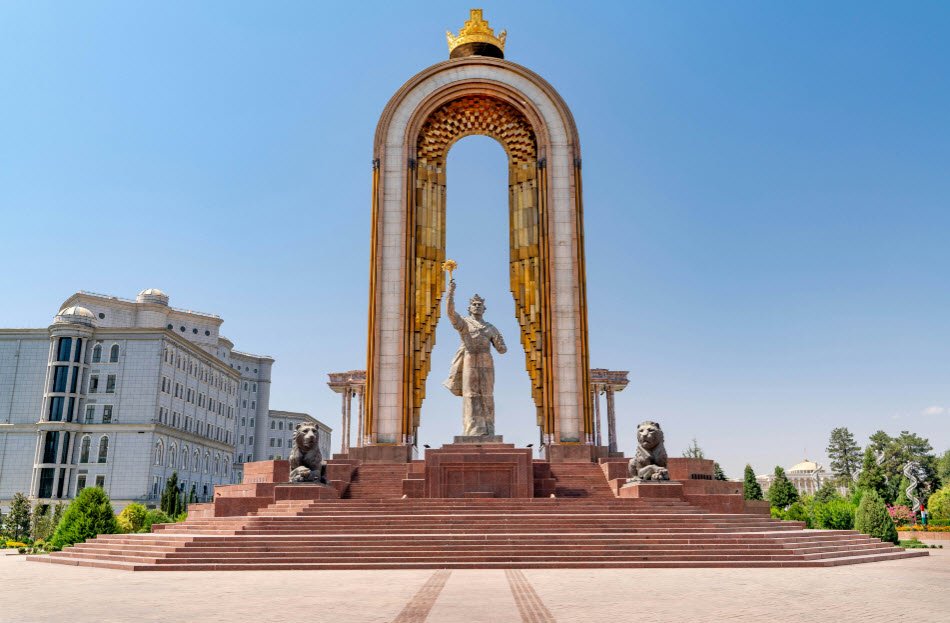 Rudaki Park, Dushanbe, Tajikistan